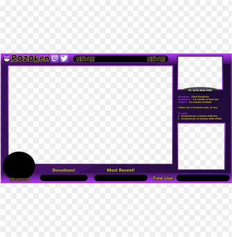 png twitch overlay|twitch overlay transparent background.